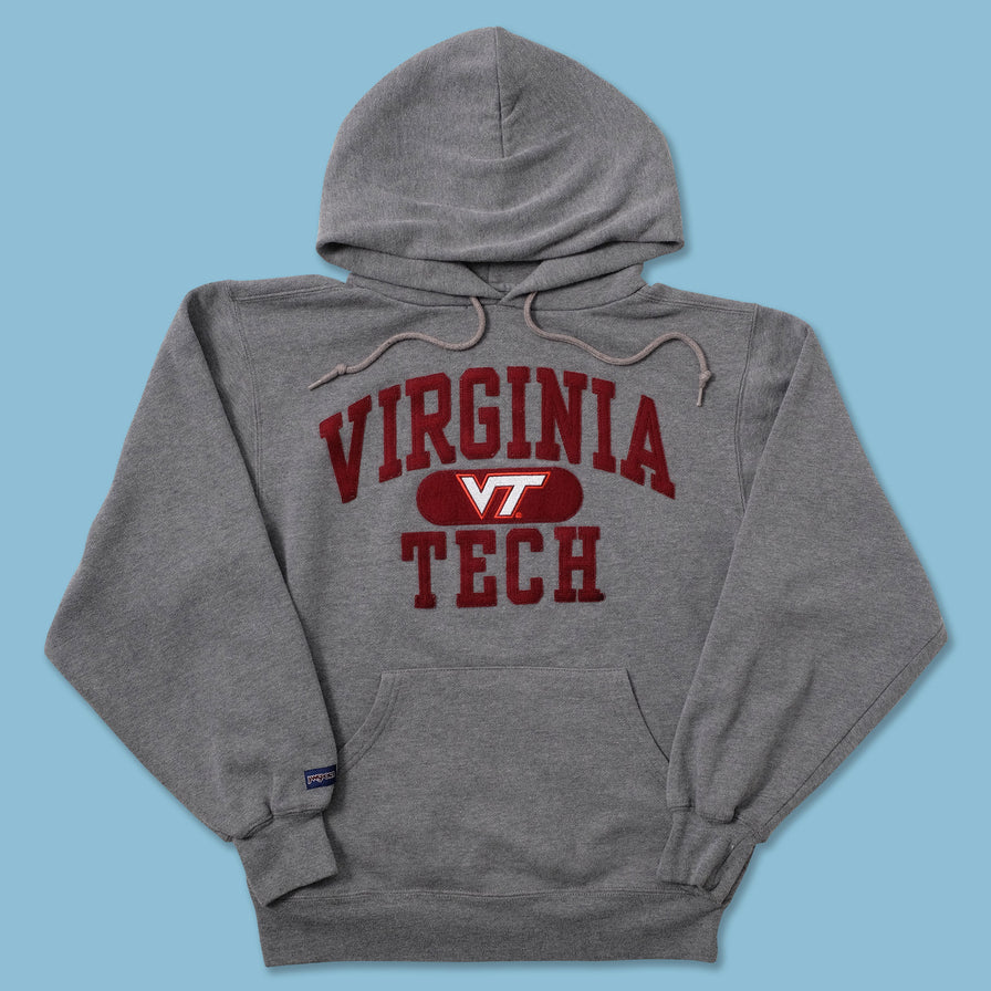 Women's Virginia Tech Hoody Small - Double Double Vintage