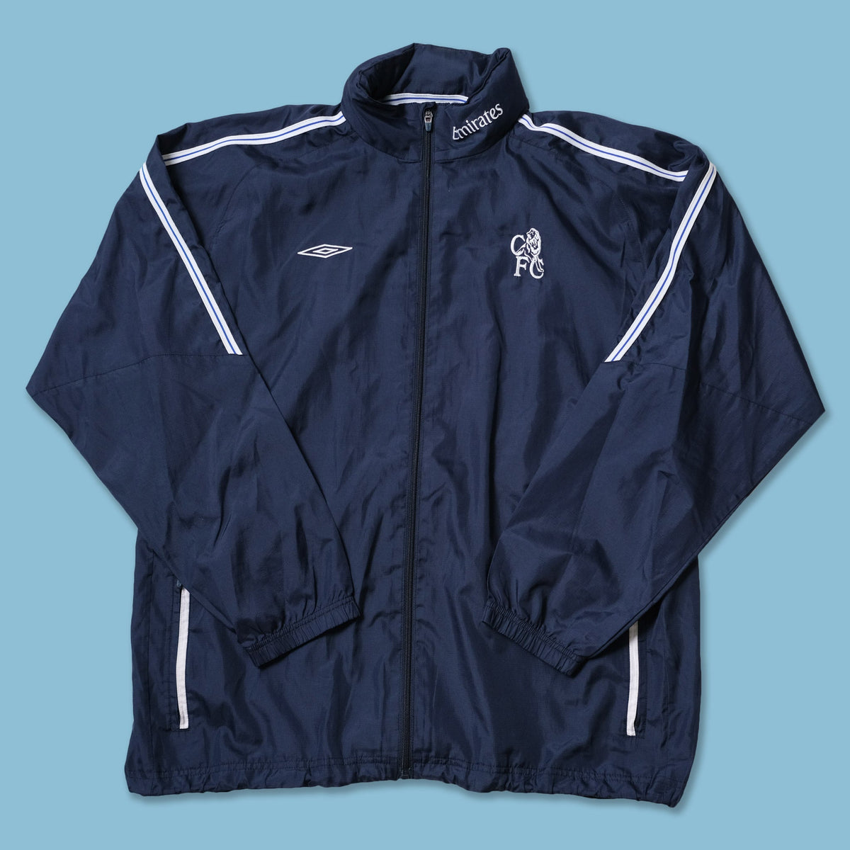 Vintage Umbro FC Chelsea Track Jacket XLarge kaufen – Double
