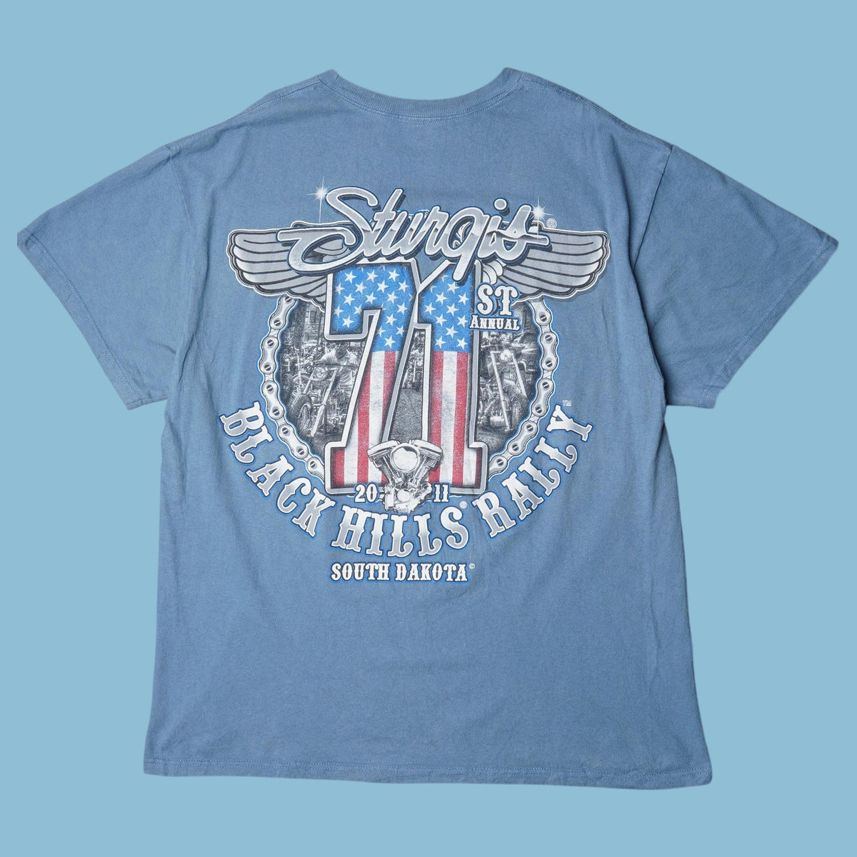 Vintage Harley Davidson 2000s Sturgis Black Hills Rally T-Shirt 