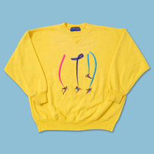 Vintage Women's Ski Sweater Small