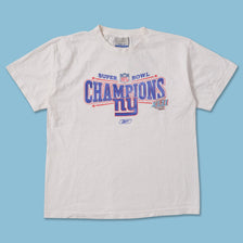 Vintage Reebok NY Giants Champions T-Shirt Small