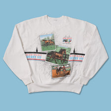Vintage Kentucky Derby Sweater Medium