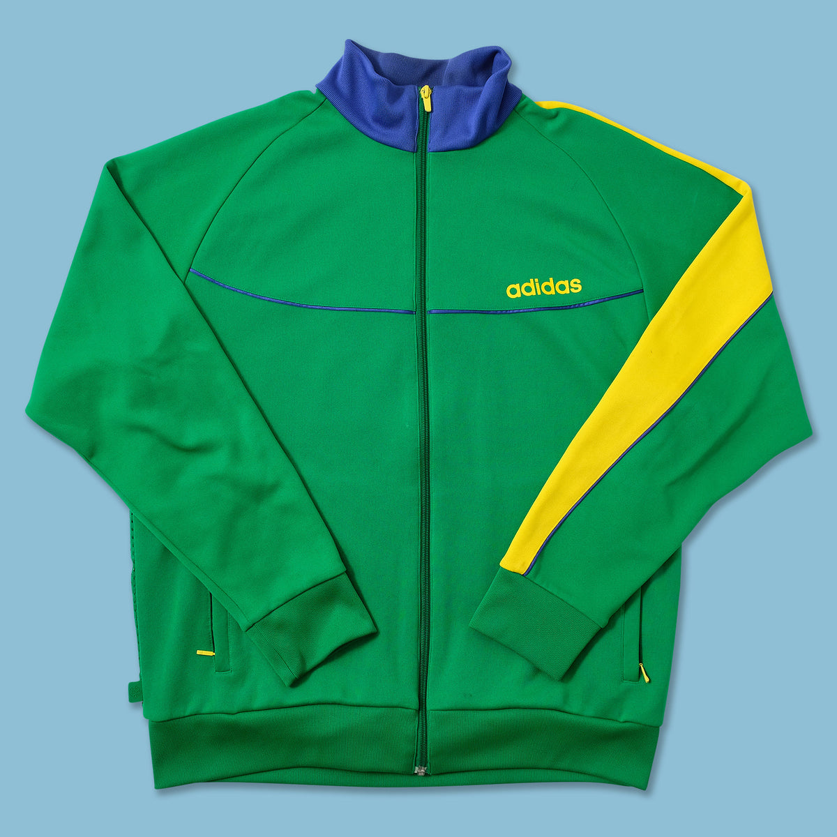 Adidas Vintage Brasil/Brazil Zip Up Jacket Green Size XS - $40 (60% Off  Retail) - From Abby