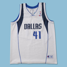 Vintage Dallas Mavericks Nowitzki Jersey XXL
