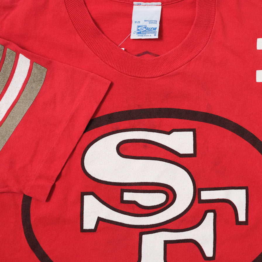 Vintage 49ers T-Shirt Medium - Double Double Vintage