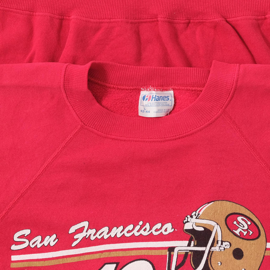 1989 San Francisco 49ers Championship Sweater Medium