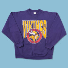 Vintage Minnesota Vikings Sweater Medium - Double Double Vintage