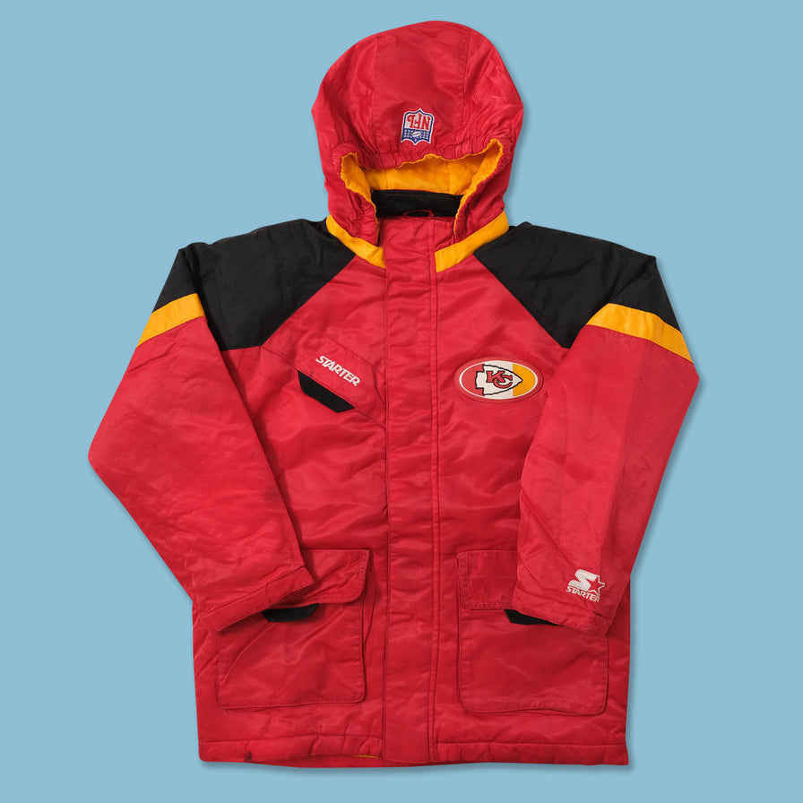 Vintage Starter Kansas City Chiefs Padded Jacket Medium