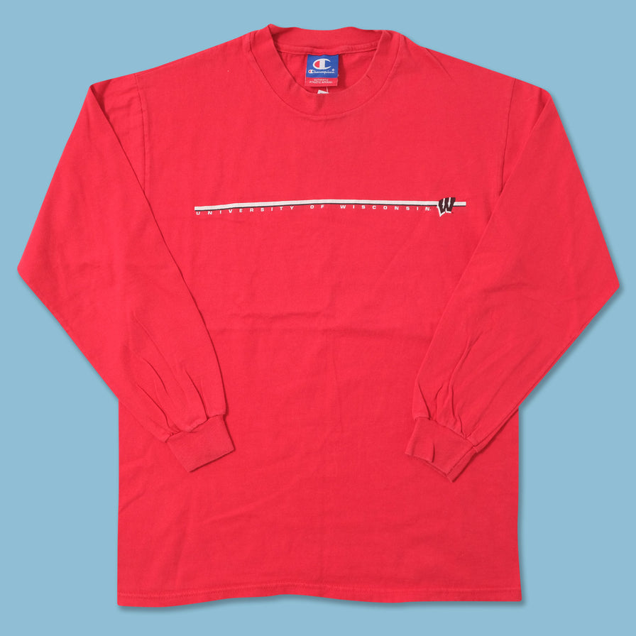 Vintage Champion Wisconsin Badgers Longsleeve Medium