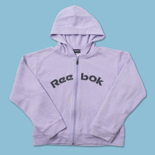 Vintage Reebok Women's Zip Hoody Small - Double Double Vintage