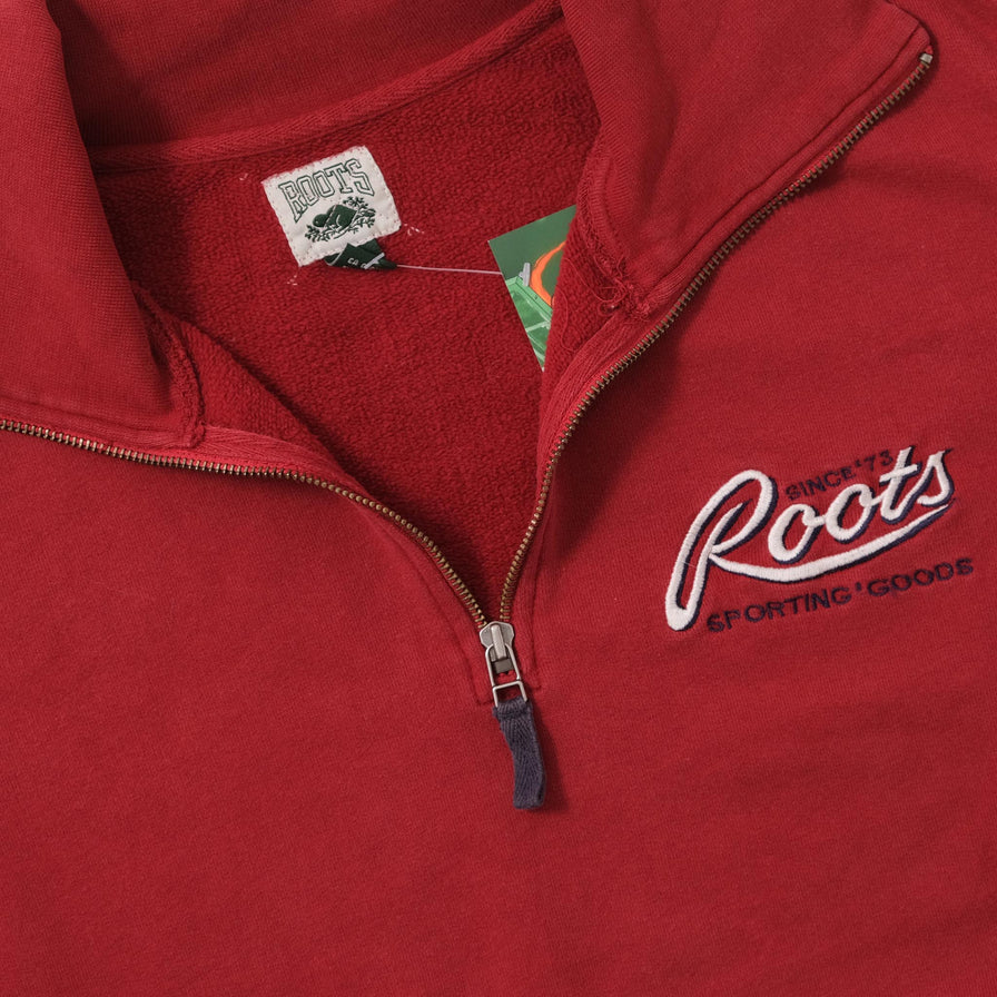 Vintage Roots Q-Zip Sweater Medium