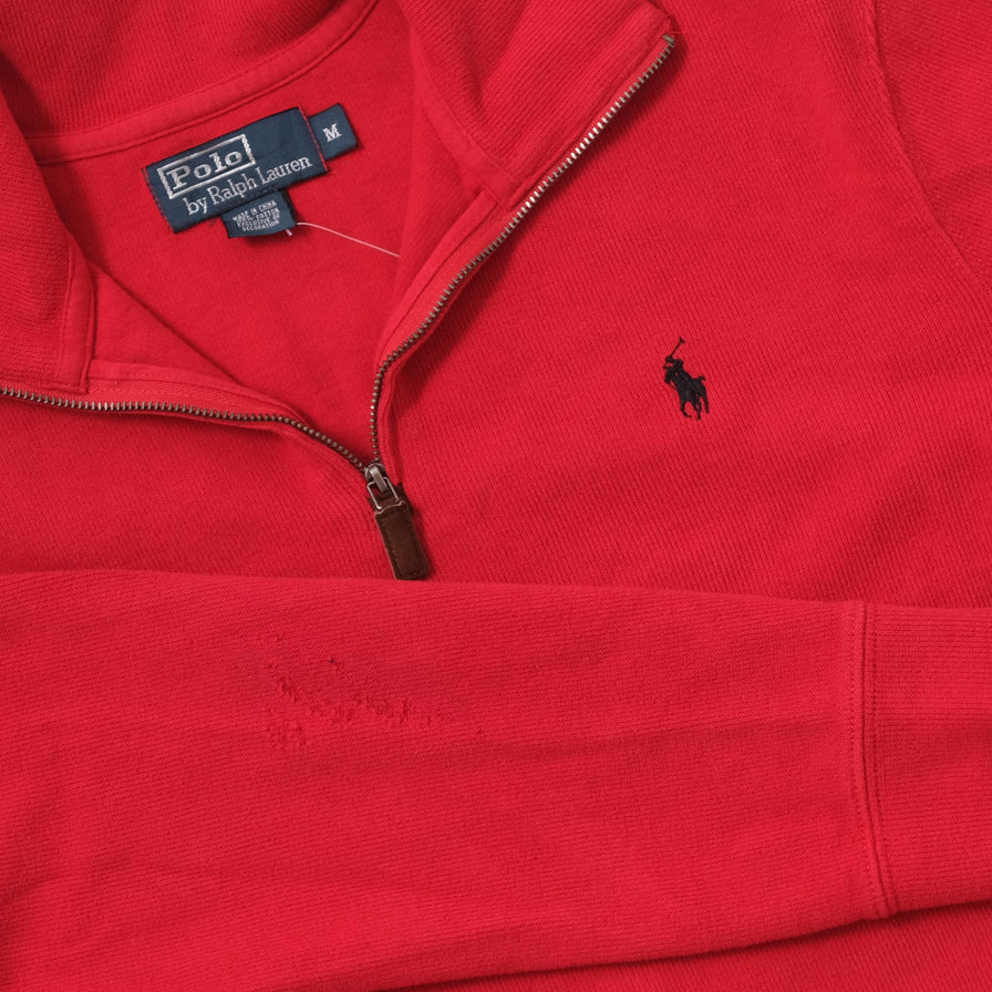 Vintage Polo Ralph Lauren Q-Zip Sweater Medium