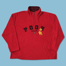 Vintage Pooh Q-Zip Fleece XLarge