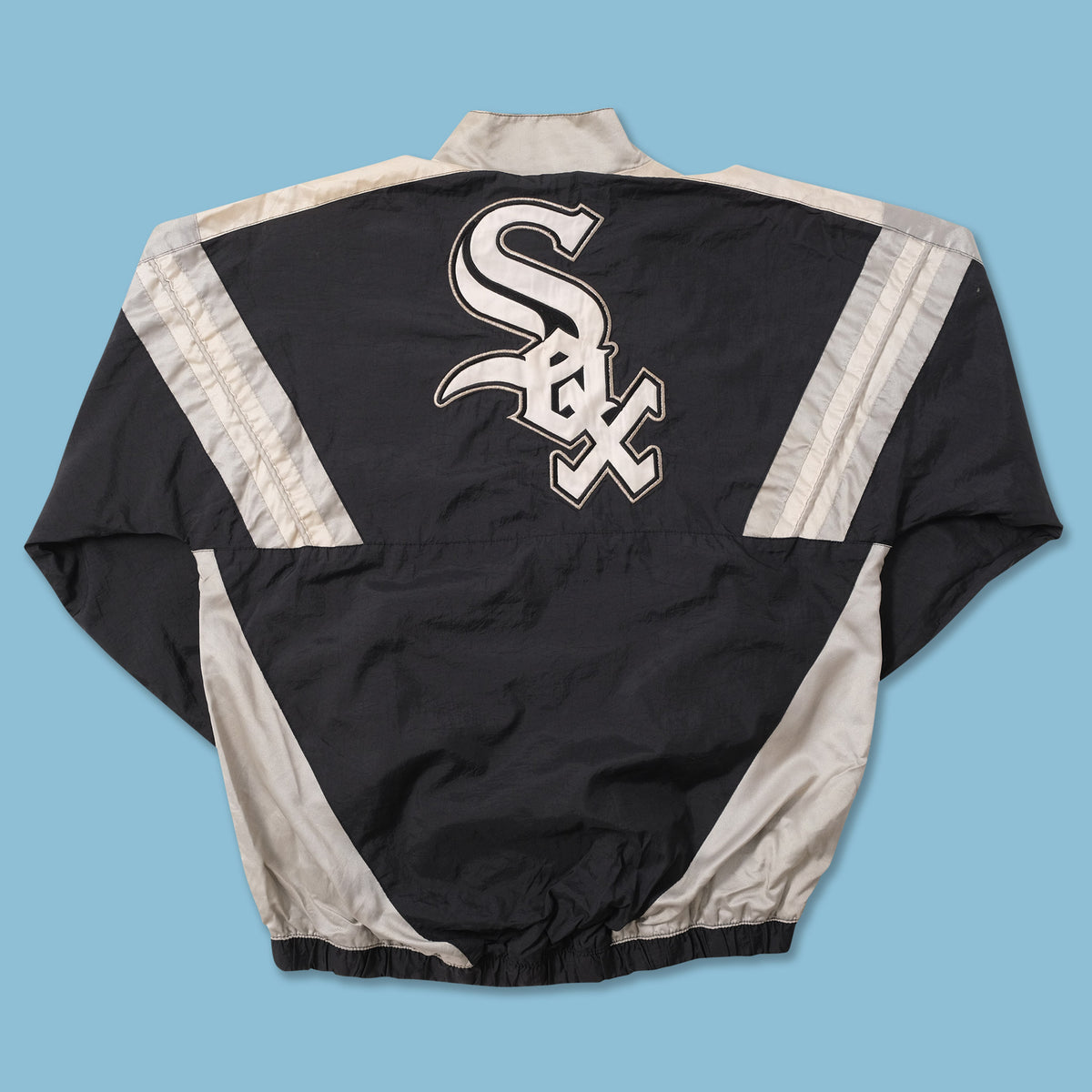 【STARTER】 White sox jacket sizeL HOMAGE X Starter White Sox Heavyweight Satin Jacket