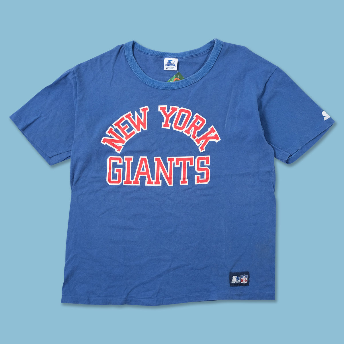 Vintage Starter New York Giants Big Print T Shirt (Size XL) — Roots