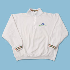 Vintage Nike International Q-Zip Sweater XLarge
