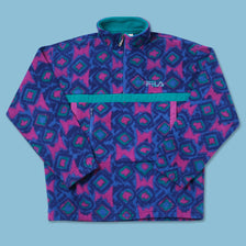 Vintage Fila Magic Line Q-Zip Fleece XLarge
