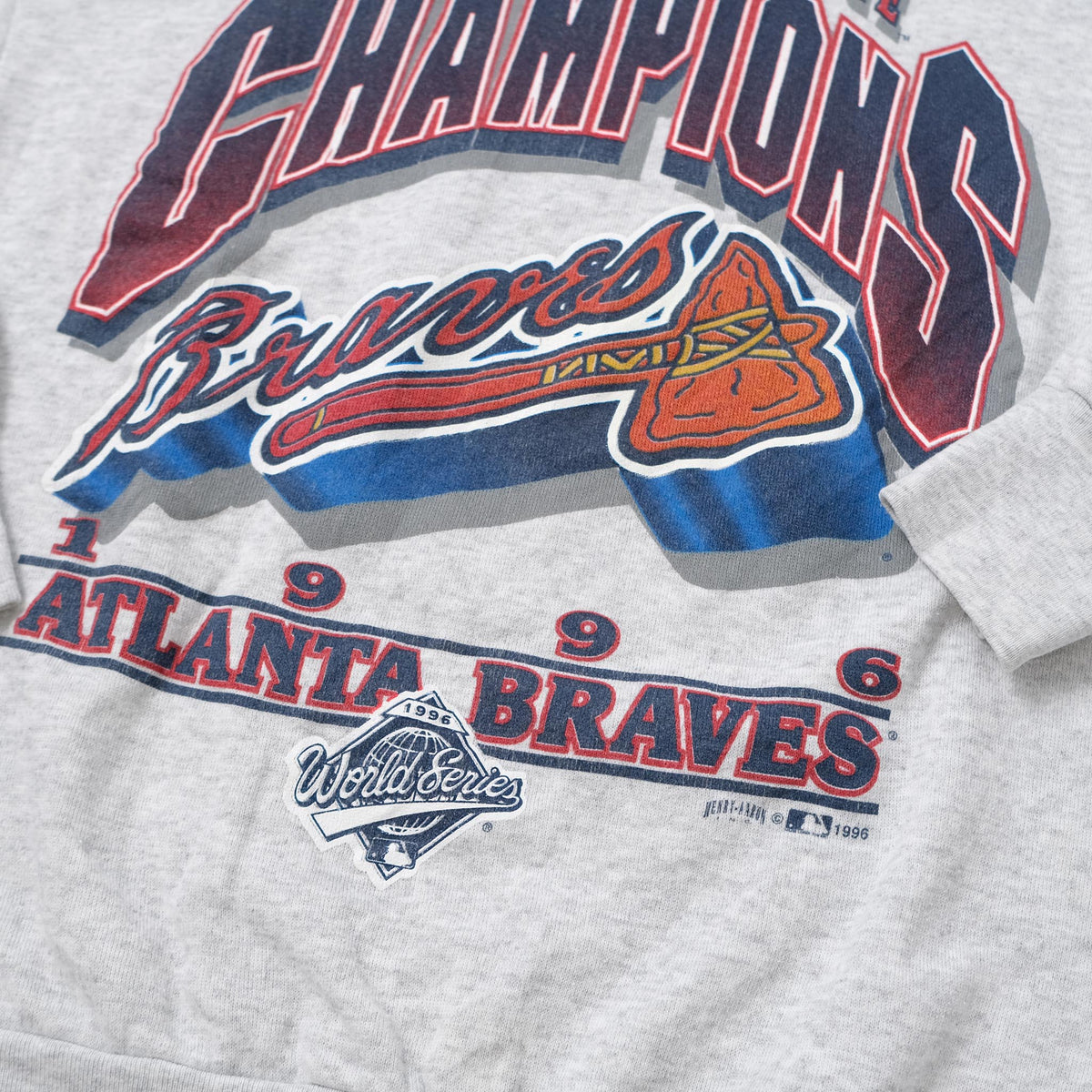 Vintage 1996 Atlanta Braves Sweater Large