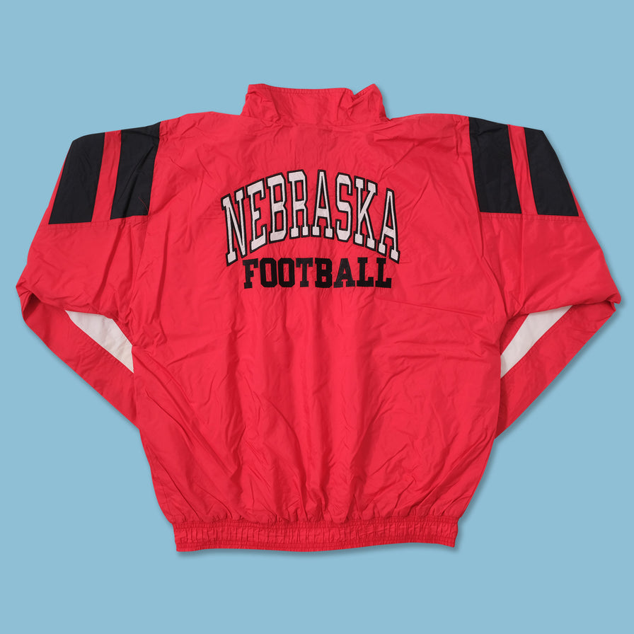 Vintage adidas Nebraska Huskers Track Jacket Medium