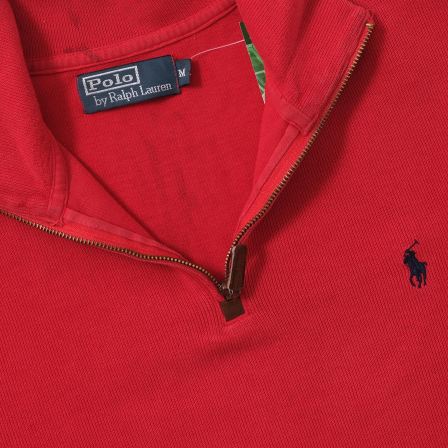 Vintage Polo Ralph Lauren Q-Zip Sweater Medium