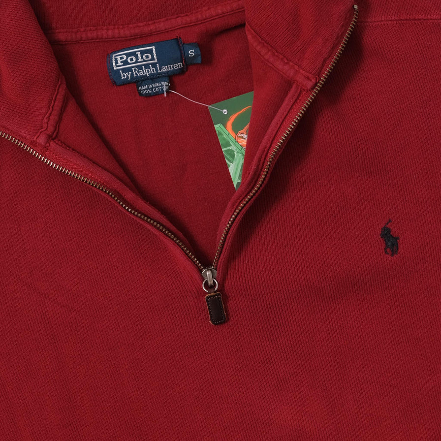 Vintage Polo Ralph Lauren Q-Zip Sweater Medium