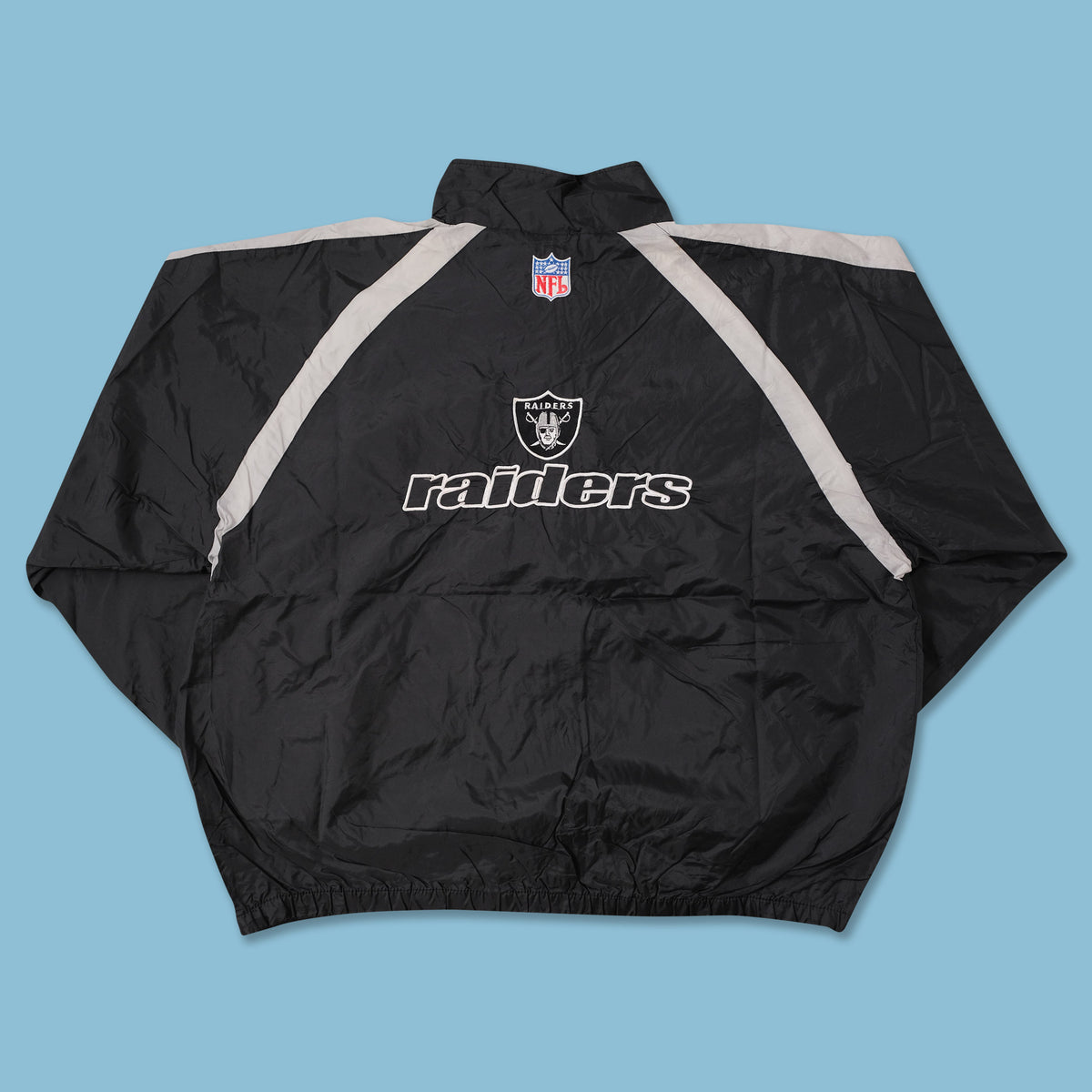 RAIDERS NFL アノラックジャケット Oakland Los Angeles Raiders Chalk Line Starter Jacket