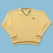 Vintage Fila Knit Sweater Medium