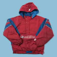Vintage Starter Women's Colorado Avalanches Padded Anorak Small