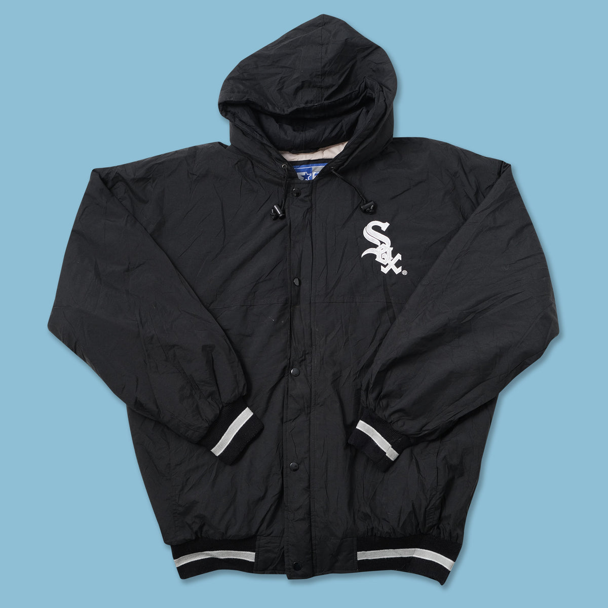 ウェア sox vintage jacket 90s Vintage Chicago White Sox Starter Jacket XXL Rare 90s | eBay
