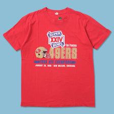 Vintage 1990 San Francsico 49ers T-Shirt Medium