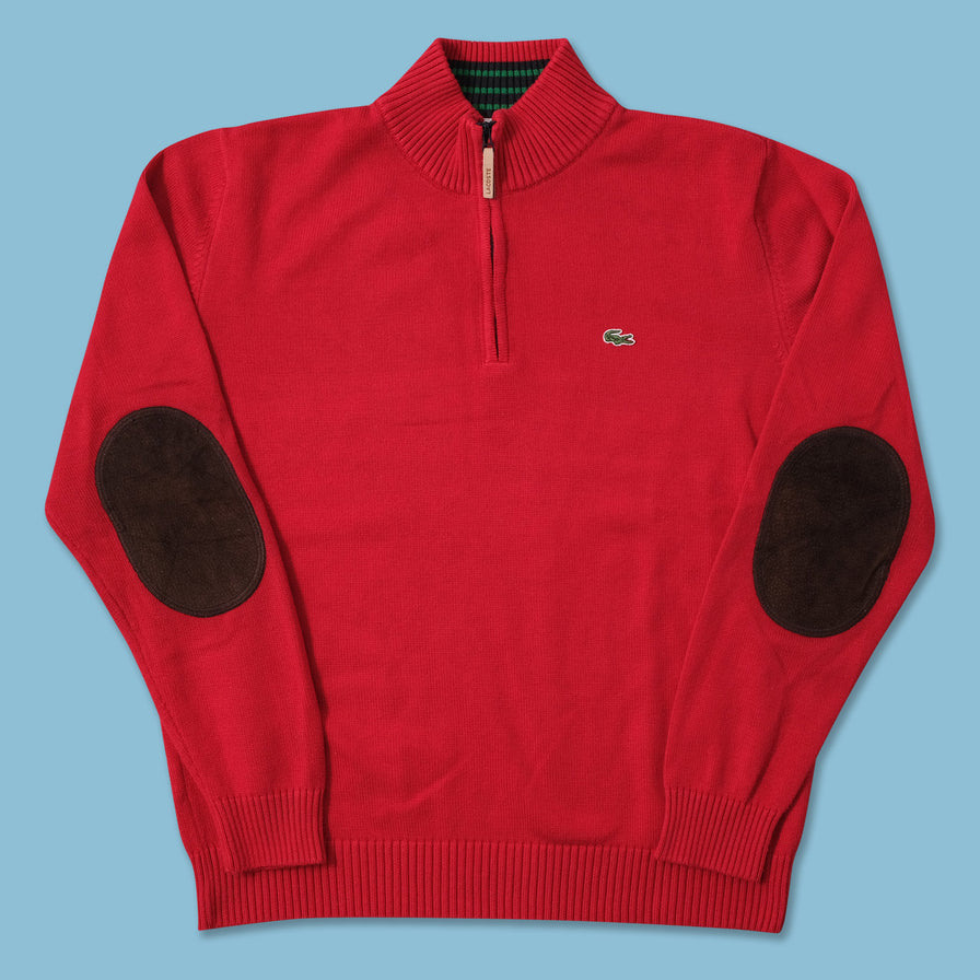 Vintage Lacoste Q-Zip Knit Sweater Medium
