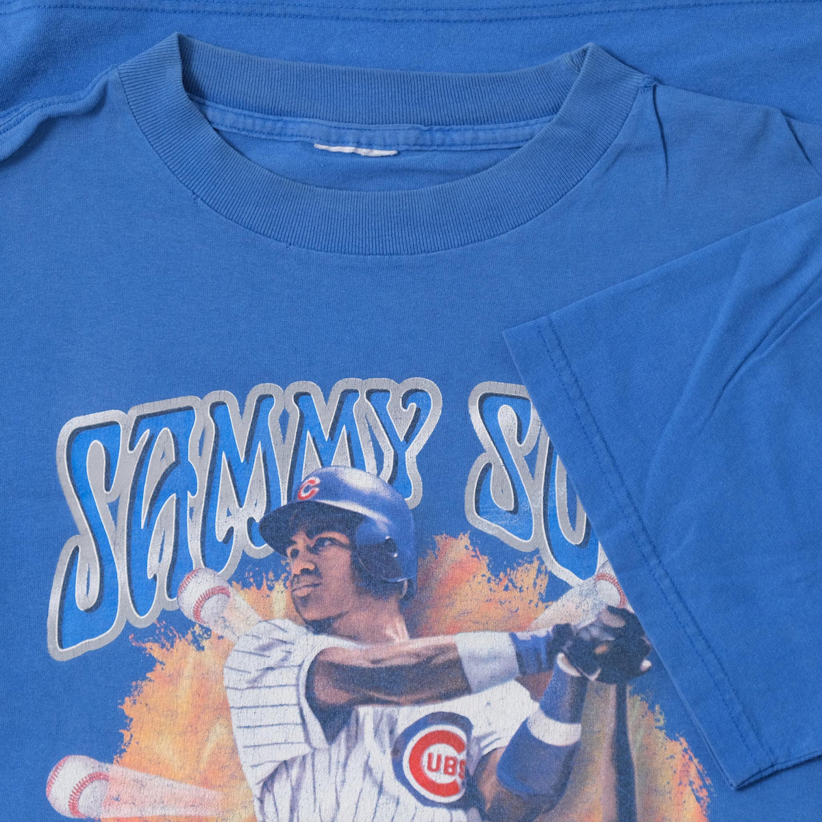 1998 CHICAGO CUBS SAMMY SOSA STARTER TEE L - Classic American Sports