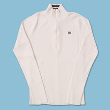 Vintage Women's Polo Jeans Q-Zip Sweater Small