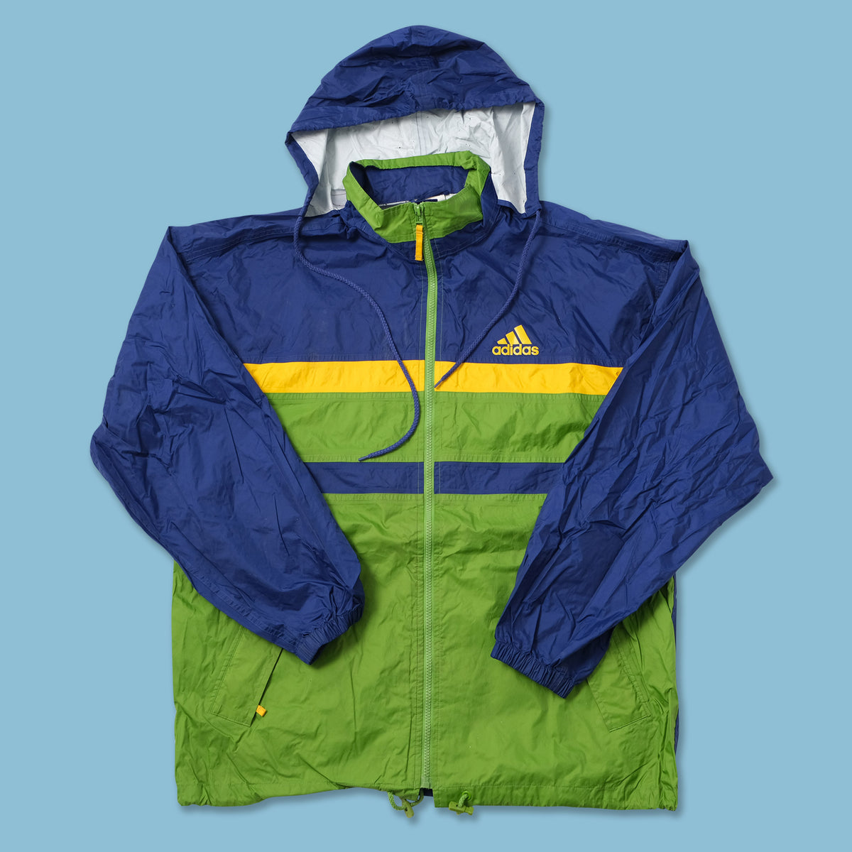 Vintage adidas Rain Jacket Large Double Double Vintage