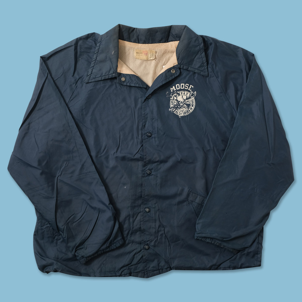 ジャケット・アウター Double Coach jacket in great condition Primitive Double Up Coach Mens Jacket Black White PA324145