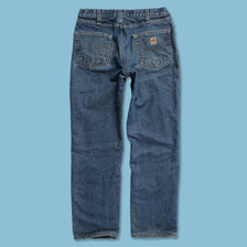 Vintage Carhartt Lined Denim Pants 34x32