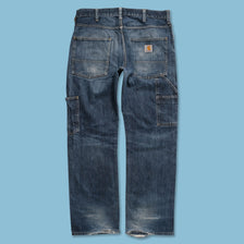 Vintage Carhartt Denim Work Pants 34x32