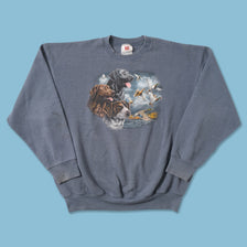 Vintage Dog Sweater XXL