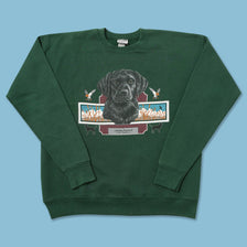 Vintage Labrador Sweater Large