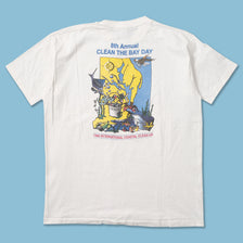 Vintage 1996 Clean The Bay Day T-Shirt XLarge