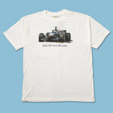 Vintage DS Formula 1 Team McLaren Mercedes T-Shirt Large