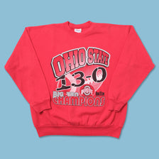 Vintage Ohio State Big Ten Champions Sweater Large