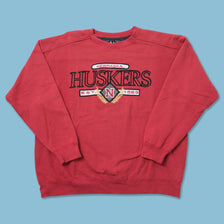 Vintage Nebraska Huskers Sweater XLarge