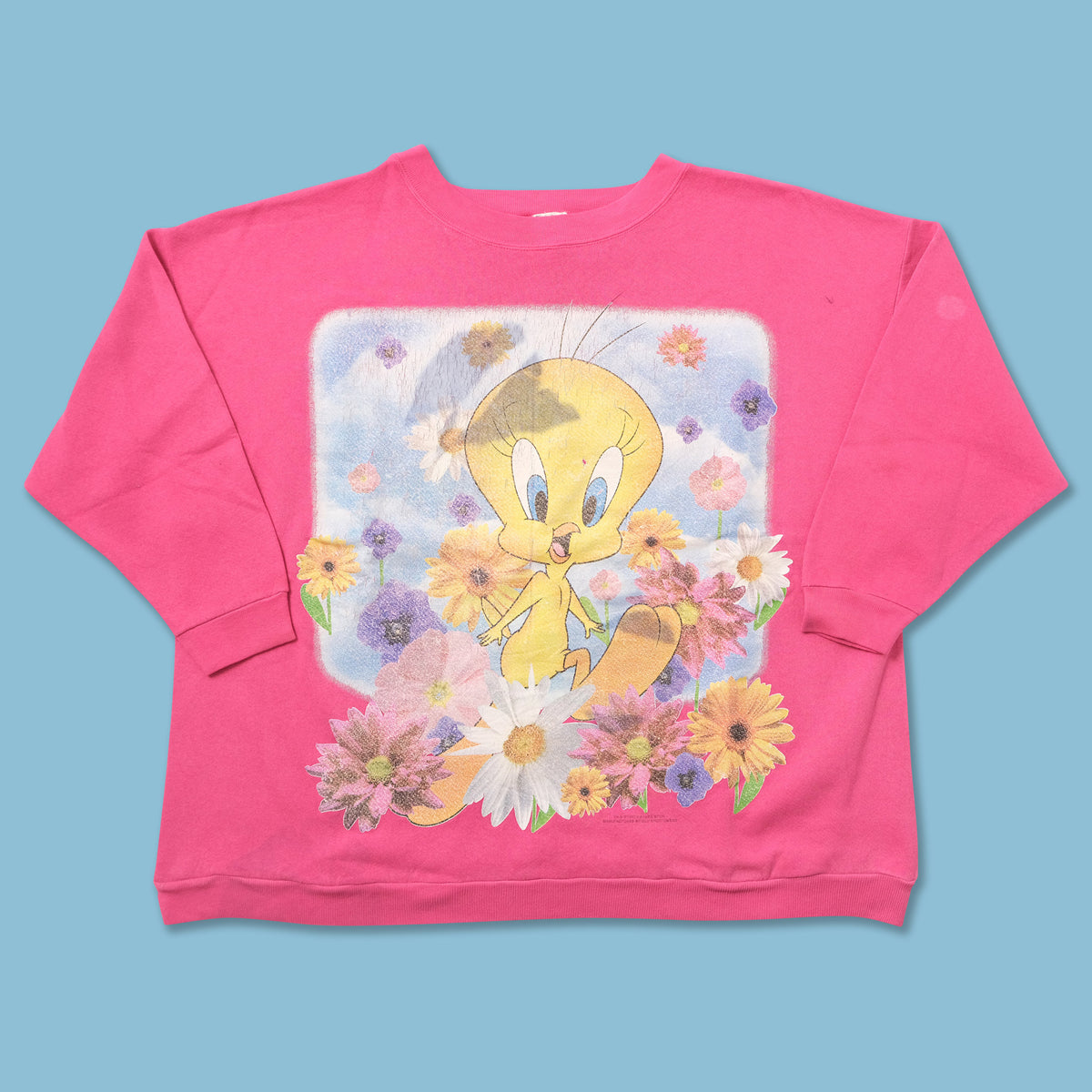 Vintage Women’s Tweety Sweater Large Double Double Vintage