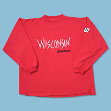 Vintage Wisconsin Badgers Sweater XLarge