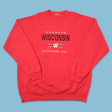 Vintage Wisconsin Badgers Sweater XLarge