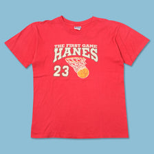 Vintage The First Game Hanes T-Shirt Large
