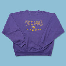 Vintage Minnesota Vikings Sweater XLarge