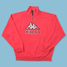Vintage Kappa Q-Zip Sweater Large