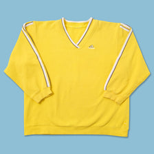 Vintage adidas Women's V-Neck Sweater Small